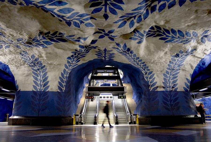 Станция T-Centralen в стокгольмском метро
