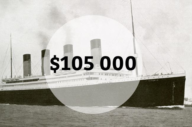 Цифра дня: сколько стоит тур к месту гибели «Титаника». Изображение 1