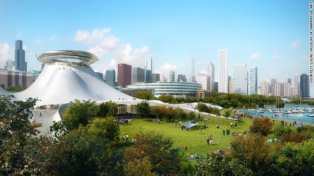 Как будет выглядеть музей Джорджа Лукаса в Чикаго стоимостью $300 млн. Изображение 1.1