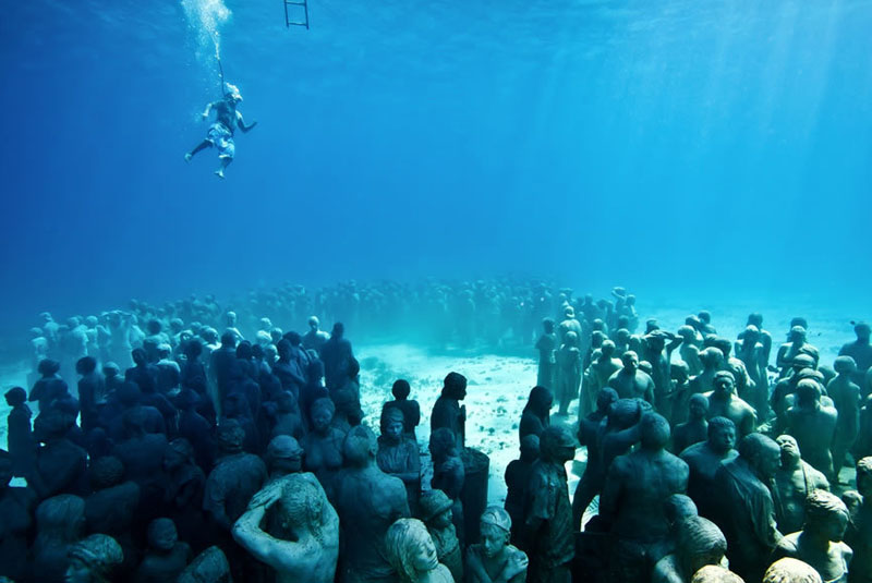На одном из Канарских островов откроется первый в Европе музей подводных скульптур. Изображение 1.2