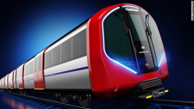 Фото дня: Как будут выглядеть поезда в лондонском метро через 10 лет. Изображение 1.1
