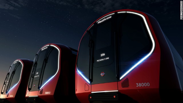 Фото дня: Как будут выглядеть поезда в лондонском метро через 10 лет. Изображение 1.2