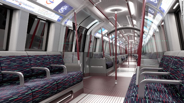 Фото дня: Как будут выглядеть поезда в лондонском метро через 10 лет. Изображение 1.3