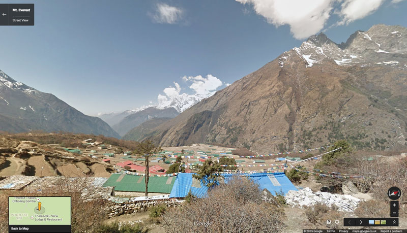 Эверест. Туристы смогут совершить виртуальное восхождение на Эверест с помощью Google Street View. Изображение 1
