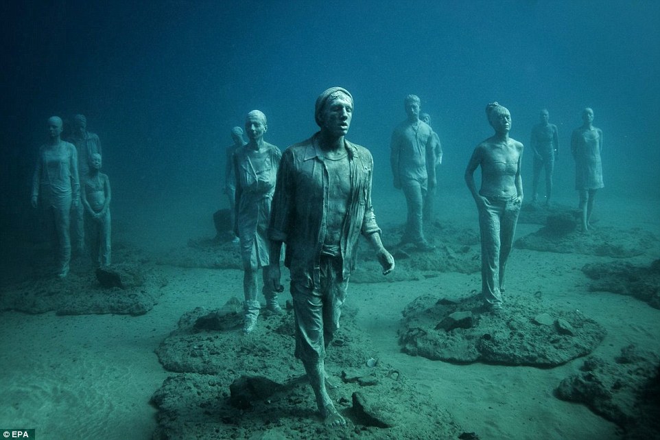 Первый в Европе музей подводных скульптур откроется в феврале. Изображение 1.1