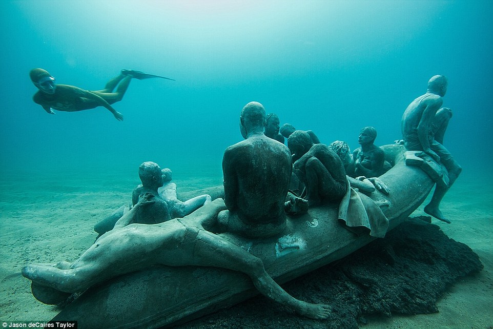 Первый в Европе музей подводных скульптур откроется в феврале. Изображение 1.3