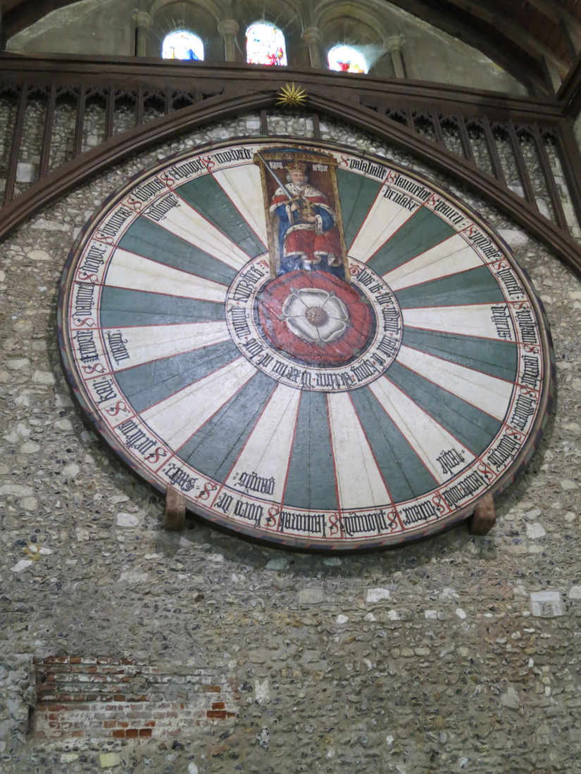 Круглый стол короля Артура в замке Уинчестера. Лондон, гудбай. Изображение 15
